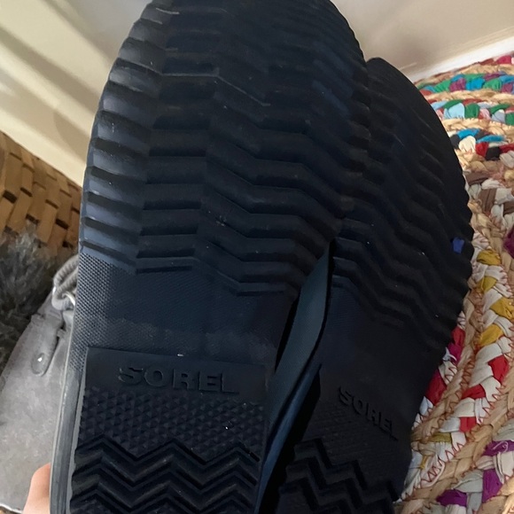 Sorel Women's Gray Suede leather Winter Boots - Picture 6 of 7